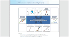 Desktop Screenshot of kolloidanalytik.de